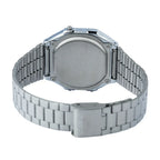 Casio Unisex Brown Silver Digital Watch