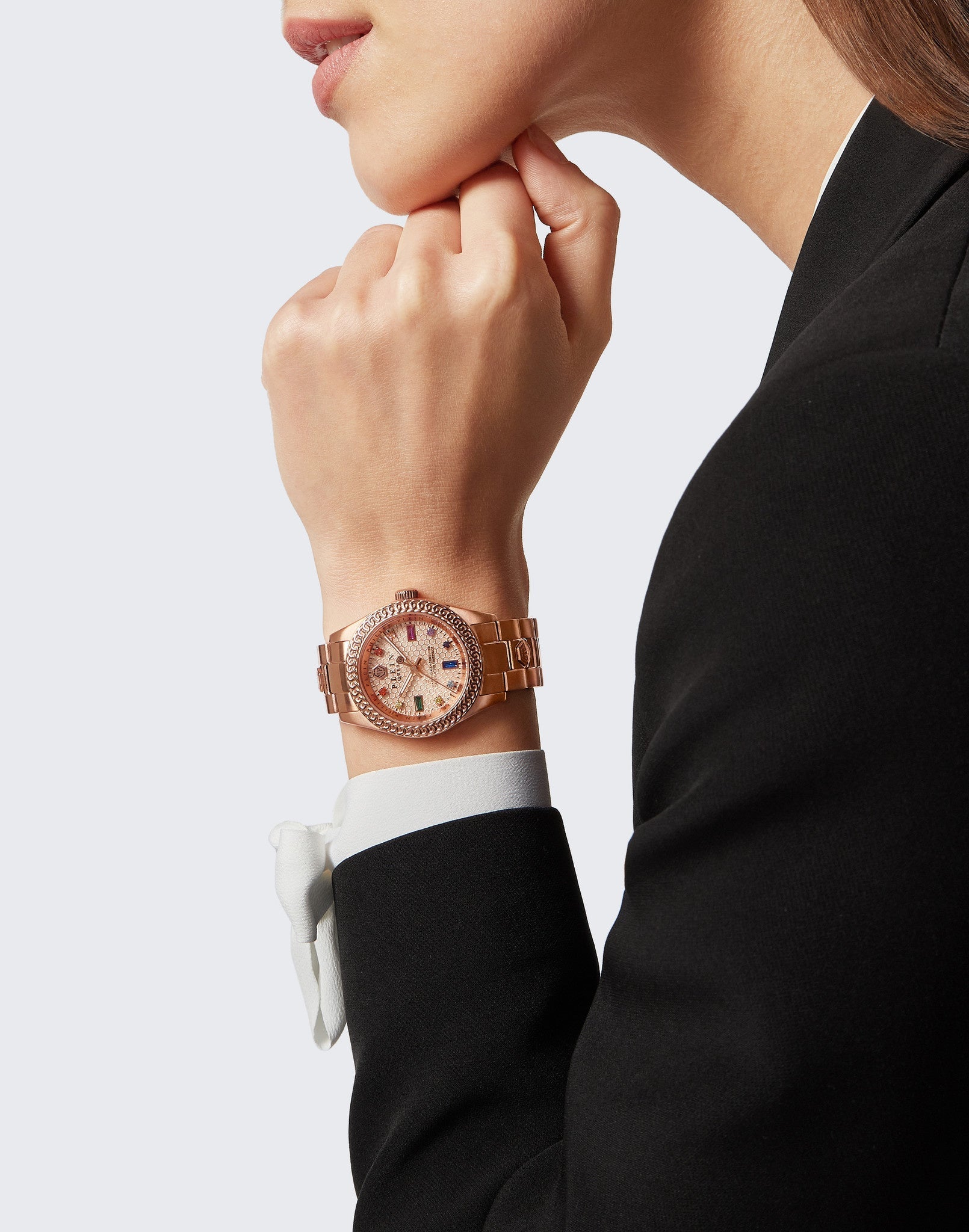 Philipp Plein Ladies Watch 36mm Queen Rose Gold
