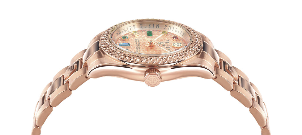 Philipp Plein Ladies Watch 36mm Queen Rose Gold