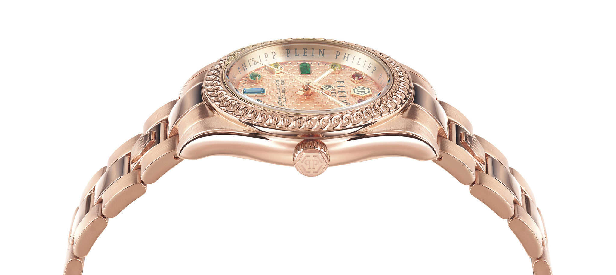 Philipp Plein Ladies Watch 36mm Queen Rose Gold