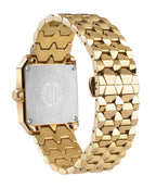 Philipp Plein Ladies Watch Offshore Square Gold