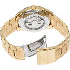 Orient Contemporary Open Heart Men's White Gold Watch