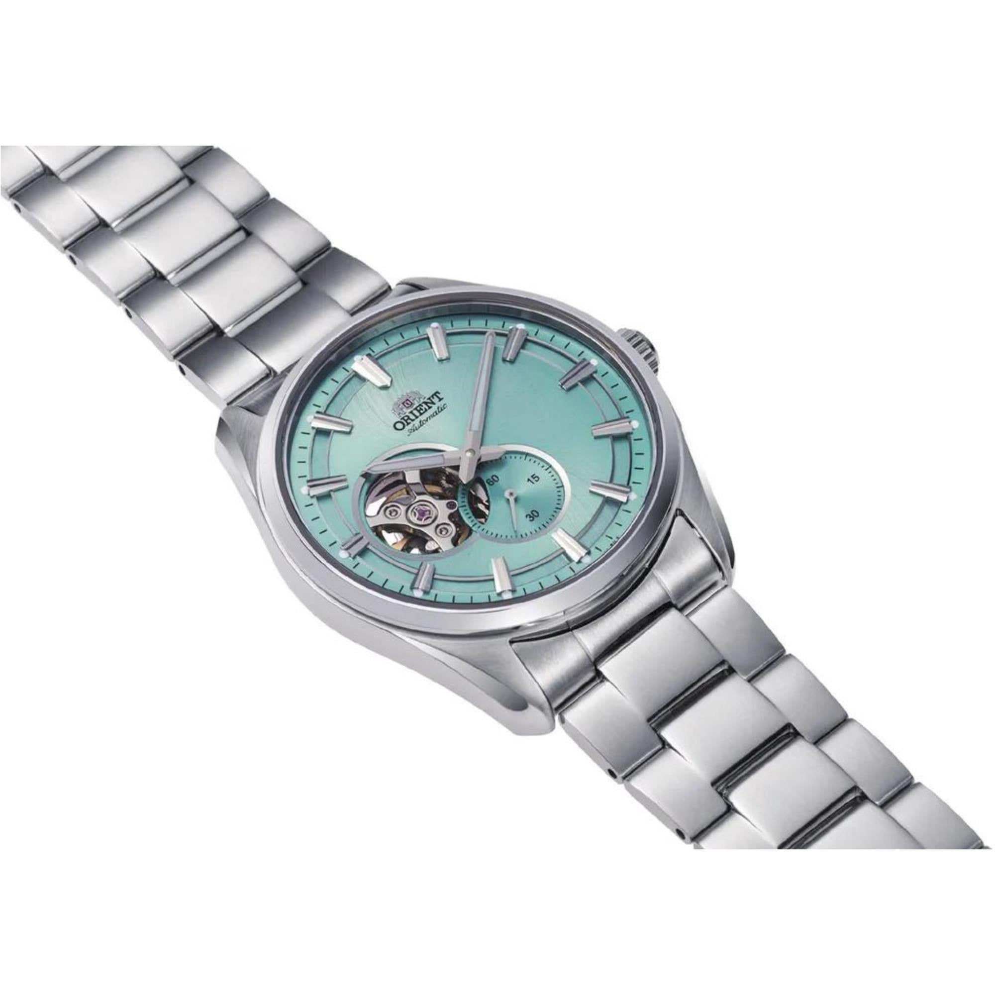 Orient Contemporary Open Heart Men's Blue Watch