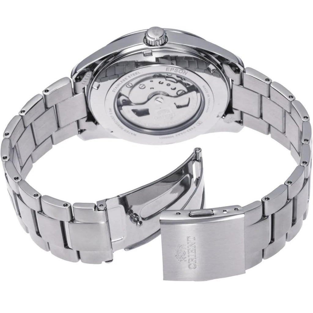 Orient Contemporary Open Heart Men's Blue Watch