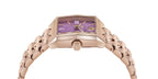 Philipp Plein Ladies Watch Offshore Square Lilac Rose Gold