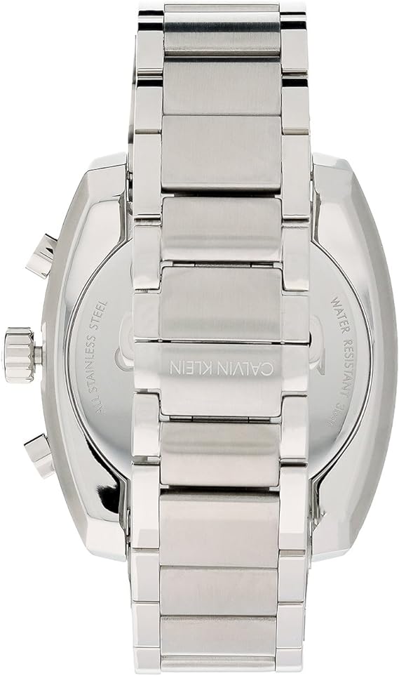 Calvin Klein Men's Achieve Chronograph Watch Blue Stainless Steel
