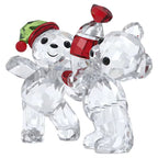Swarovski Kris Bear Holiday Crystal Decorative Figurine