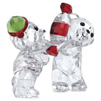 Swarovski Kris Bear Holiday Crystal Decorative Figurine