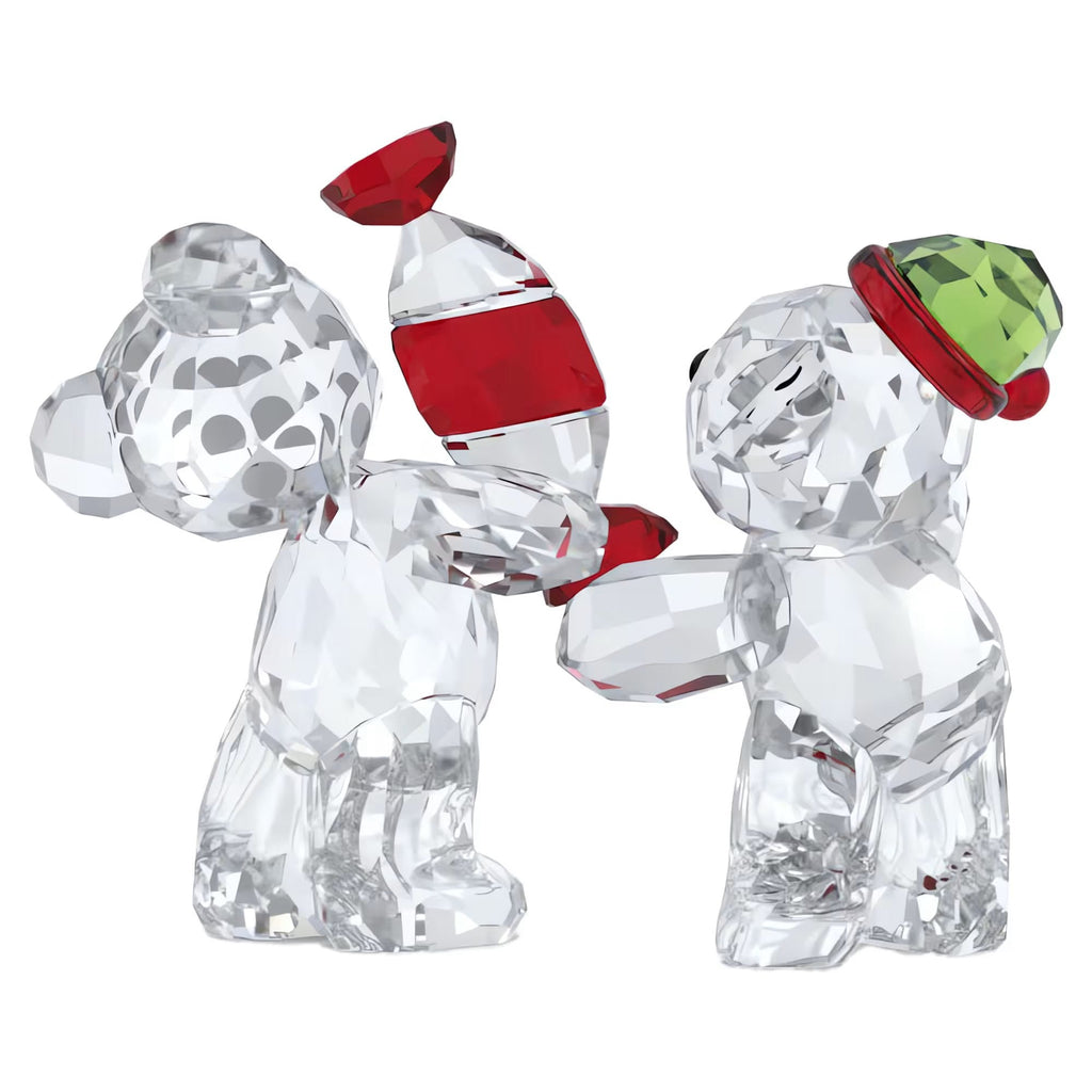 Swarovski Kris Bear Holiday Crystal Decorative Figurine