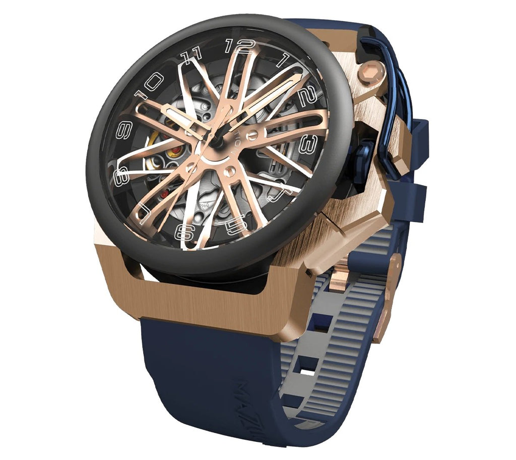 Mazzucato RIM GT Men's Chronograph Watch Blue GT5-RG - WatchPilot