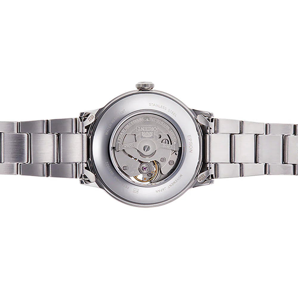 Orient Bambino 2nd Generation Open Heart Men's Green Watch