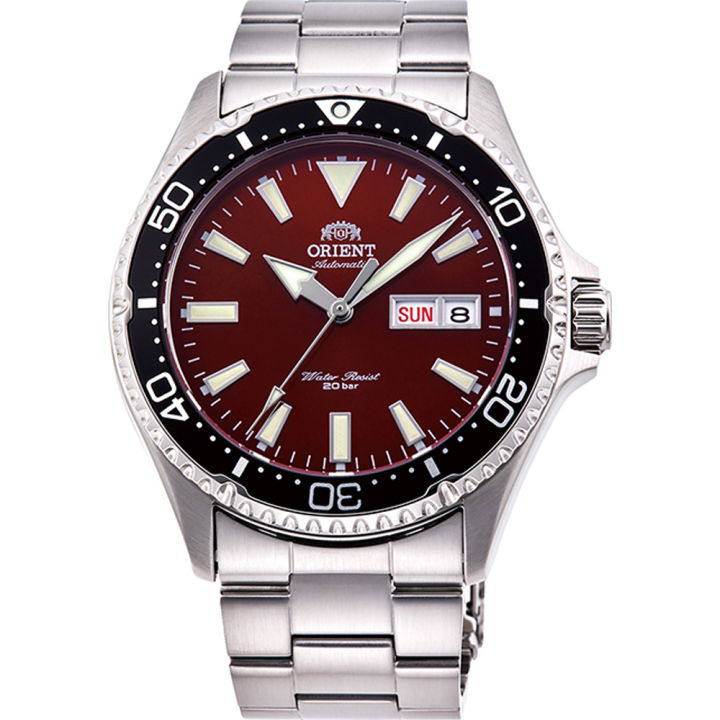 Mechanical Watch - Orient Kamasu Mako III Men's Silver Watch RA-AA0003R19B
