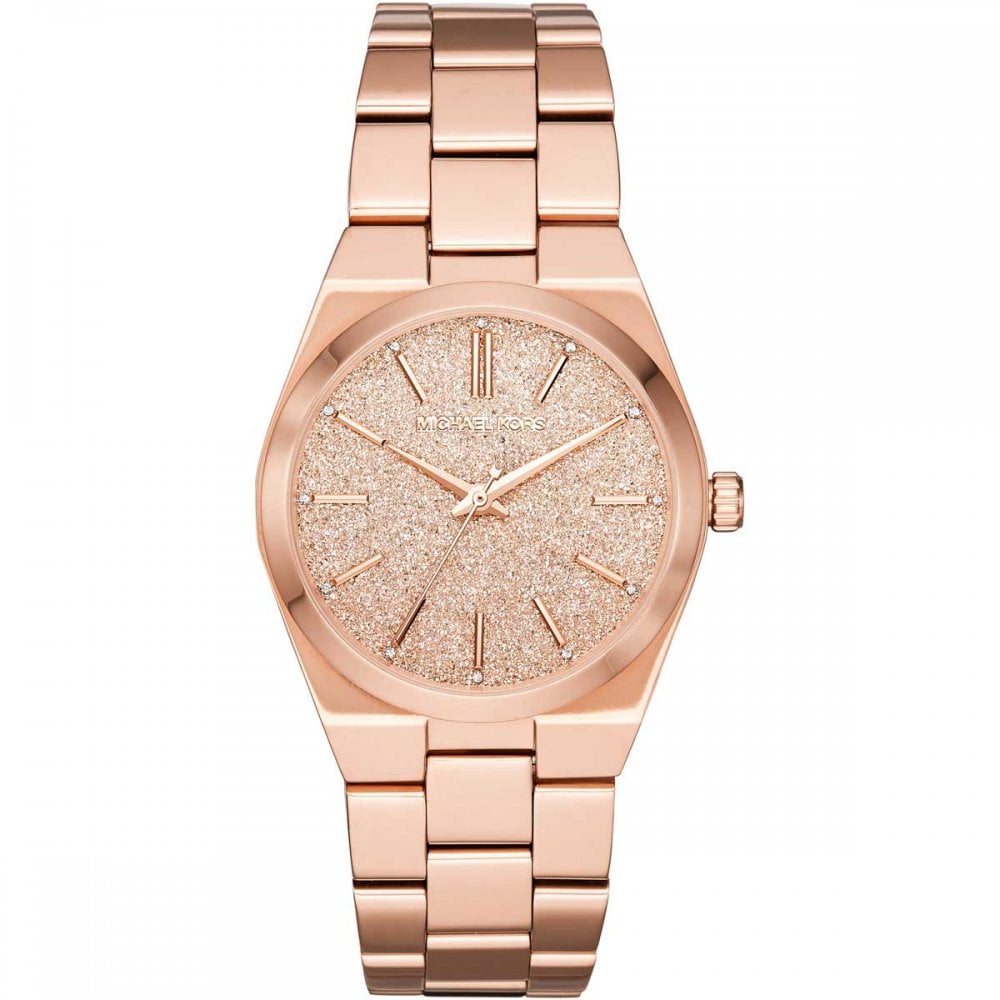 Michael Kors Ladies Watch Channing 36mm Rose Gold