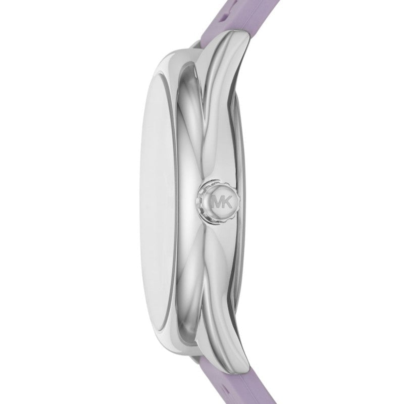Michael Kors Ladies Watch Janelle 42mm Silver Purple