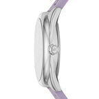 Michael Kors Ladies Watch Janelle 42mm Silver Purple