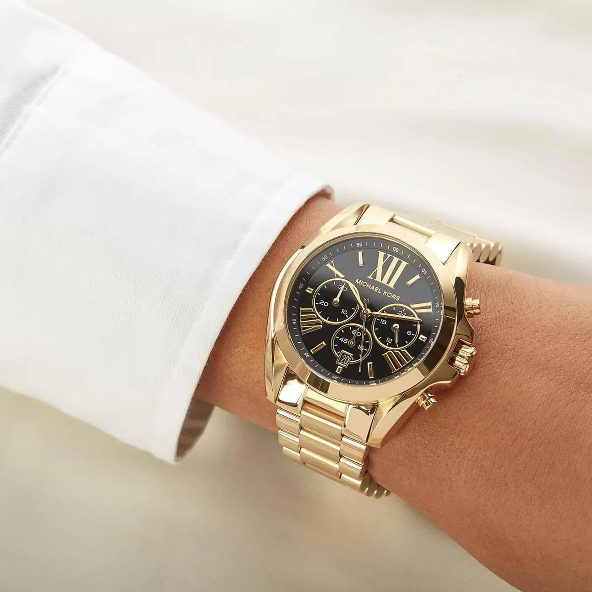 Michael Kors Bradshaw Unisex Gold Watch