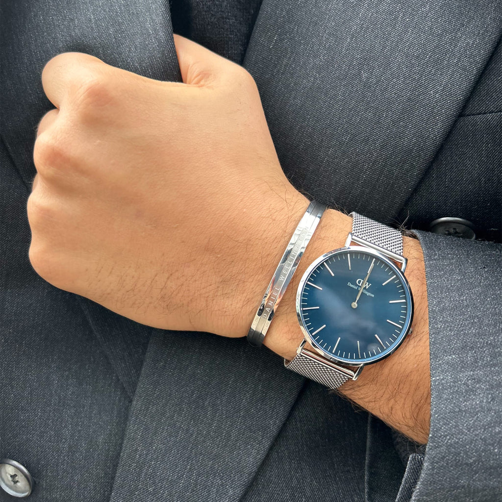 Daniel Wellington Classic Mesh Arctic  Men's Blue Watch