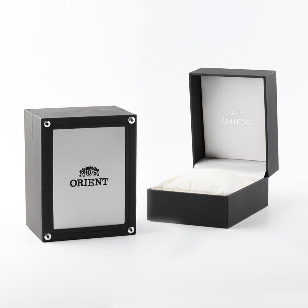 Orient 2nd Generation Bambino Men's White Brown Watch