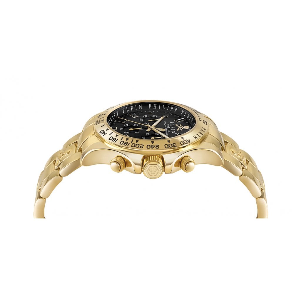 Philipp Plein Mens Watch Nobile Wonder Chronograph Gold