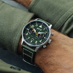Pilot Watch - AVI-8 Carey Dual Time Merville Watch AV-4088-02