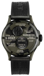 U-Boat Darkmoon Oil Immersion Men’s Grey Camouflage Watch