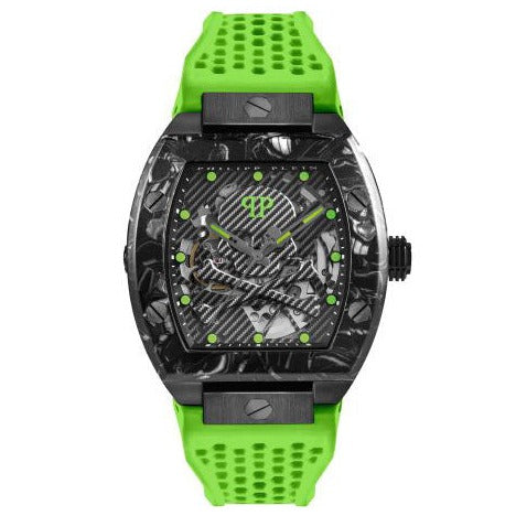 Philipp Plein Watch Automatic The Skeleton Sport Master Green