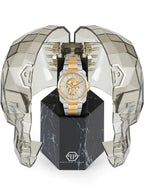 Philipp Plein Watch The Skull King Silver Gold