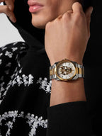Philipp Plein Watch The Skull King Silver Gold