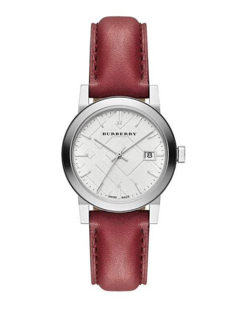 Burberry The City Ladies 34mm Red Watch