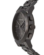 Burberry Men's Chronograph The City Black PVD 42mm Watch