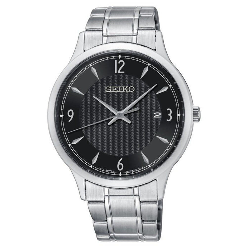 Seiko Classic Men's Black Watch