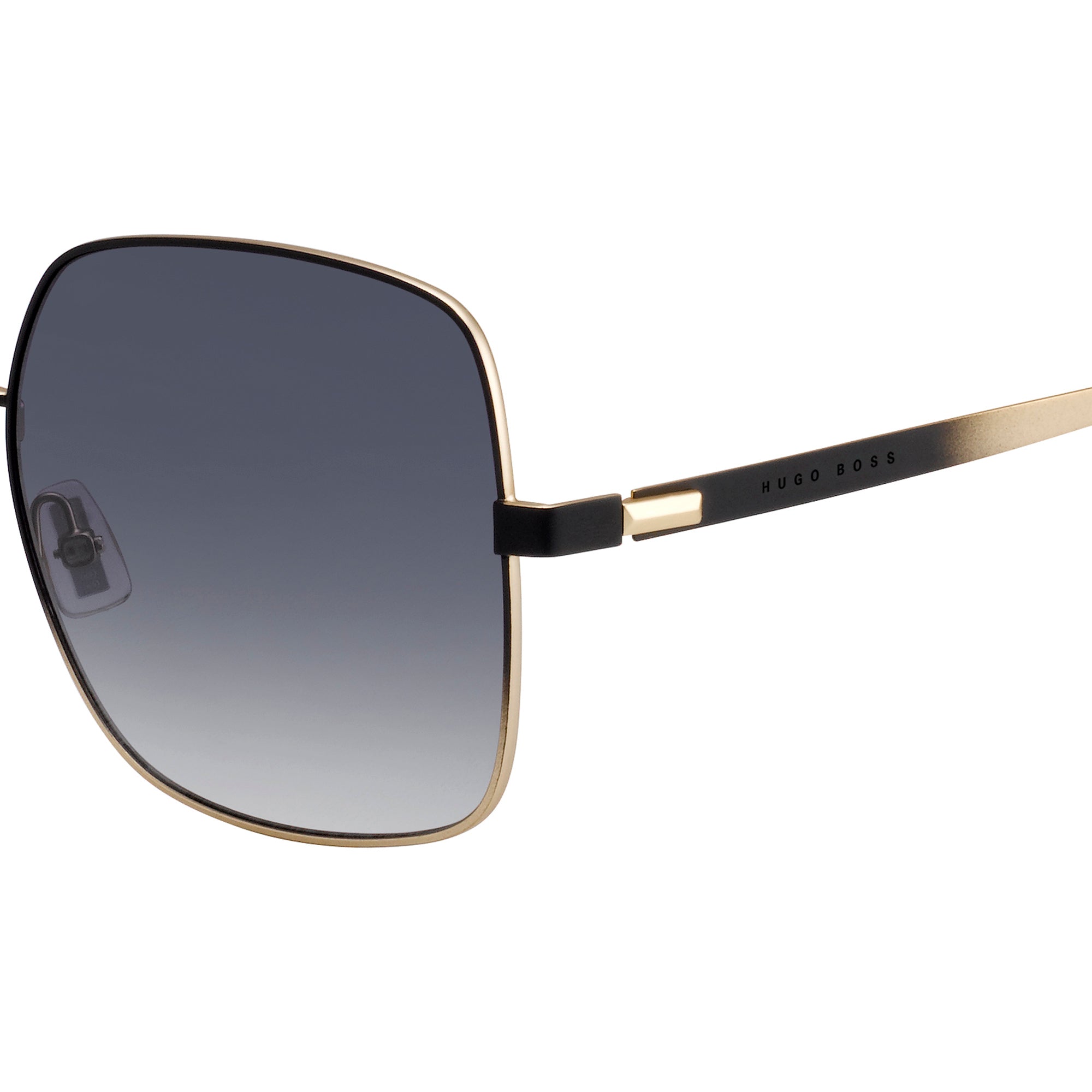 Sunglasses - Hugo Boss 1160/S I46 579O Women's MtBlk Gold Sunglasses
