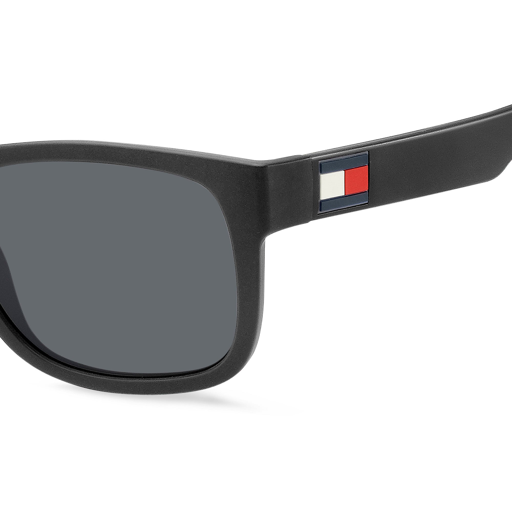 Sunglasses - Tommy Hilfiger TH 1556/S 08A 56IR Unisex Black Grey Sunglasses