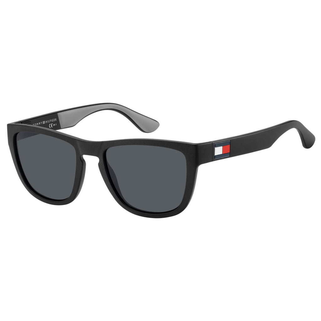 Sunglasses - Tommy Hilfiger TH 1557/S 08A 54IR Men's Black Grey Sunglasses