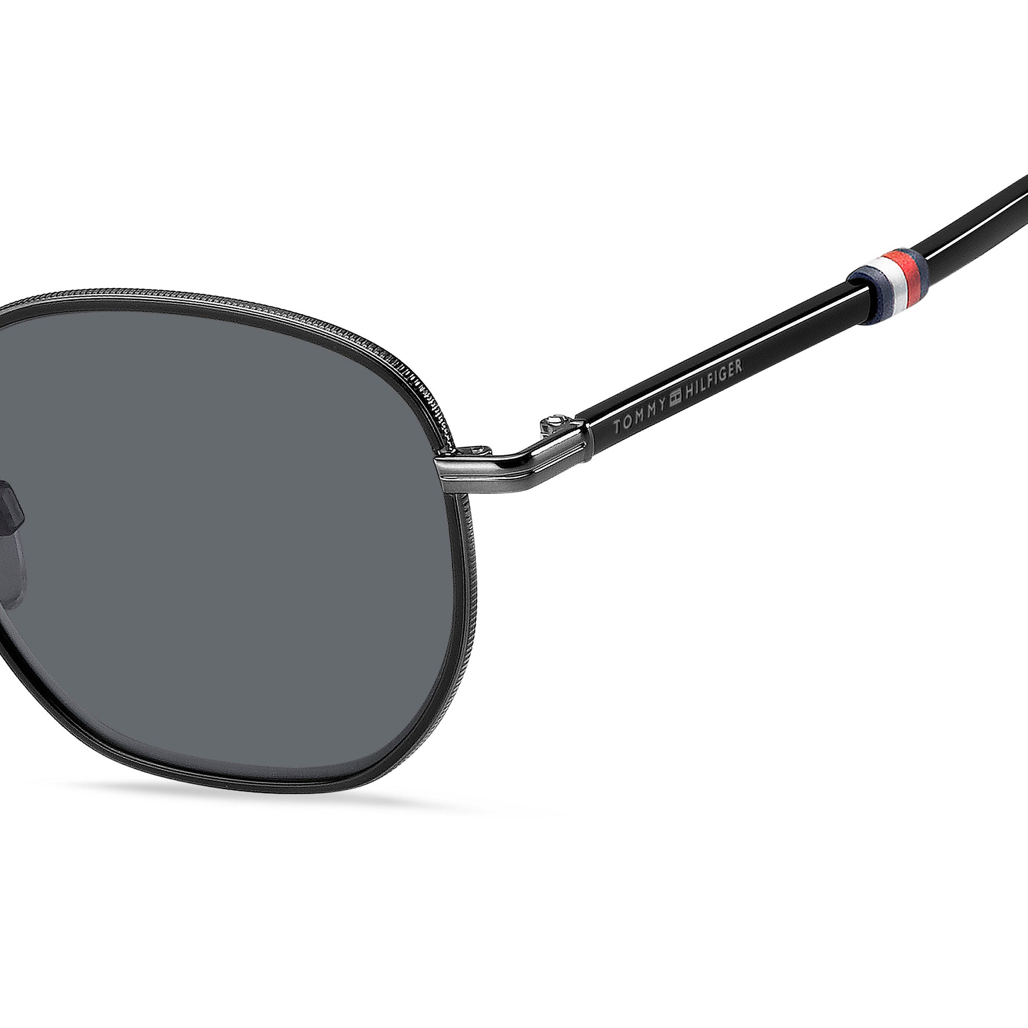 Sunglasses - Tommy Hilfiger TH 1672/S V81 50IR Unisex Dkrut Blk Sunglasses