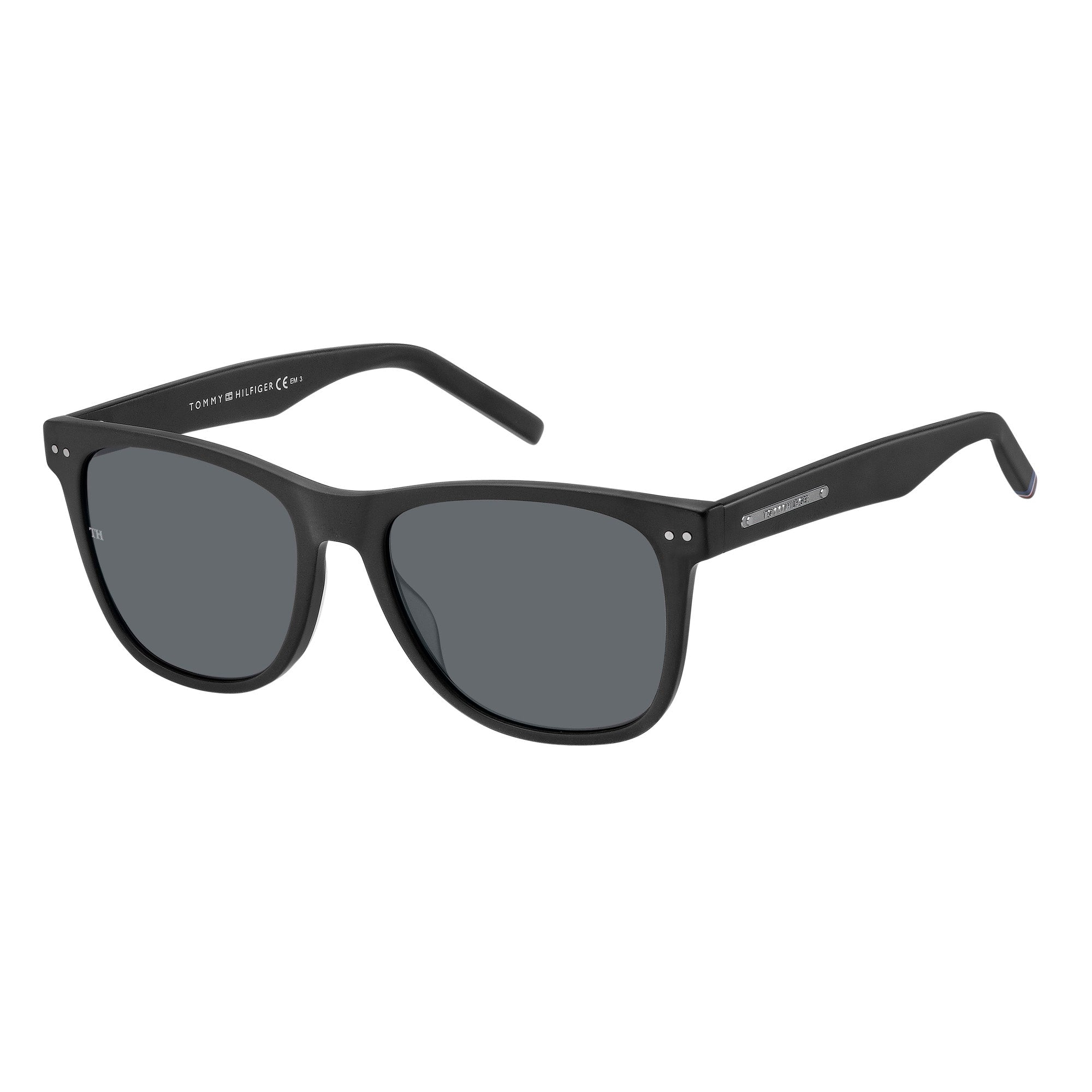 Sunglasses - Tommy Hilfiger TH 1712/S 003 54IR Unisex Matte Black Sunglasses