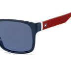 Sunglasses - Tommy Hilfiger TH 1718/S 8RU 56KU Unisex Blue Red Sunglasses
