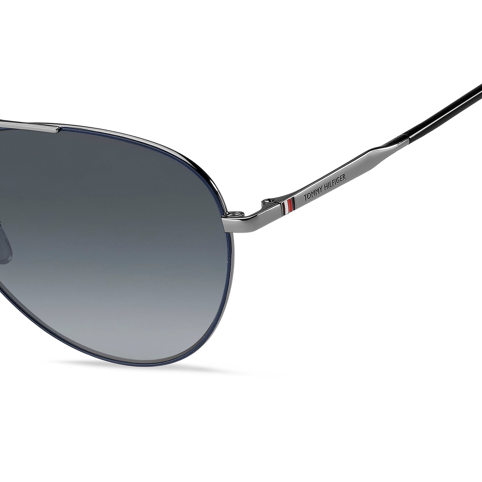 Sunglasses - Tommy Hilfiger TH 1788/F/S V84 609O Unisex Rt Blue Sunglasses