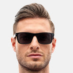 Sunglasses - Tommy Hilfiger TH 1794/S 807 55IR Men's Black Sunglasses