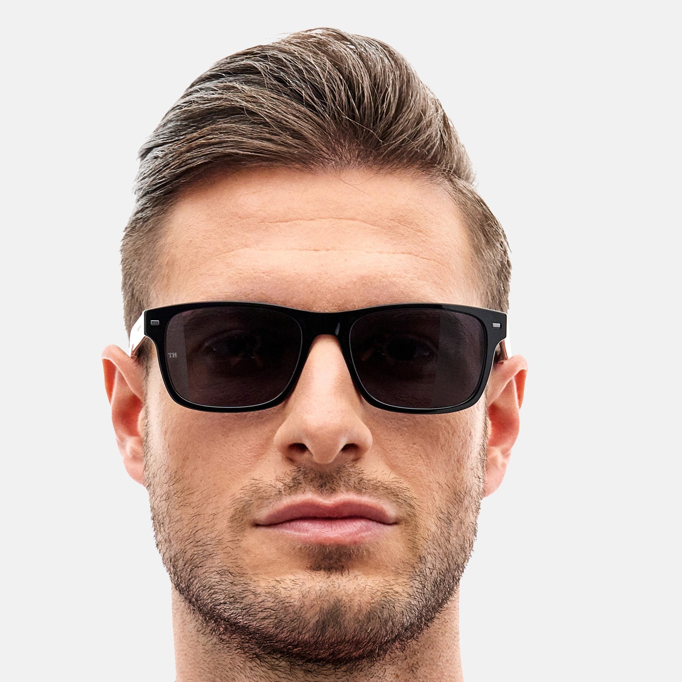 Sunglasses - Tommy Hilfiger TH 1794/S 807 55IR Men's Black Sunglasses