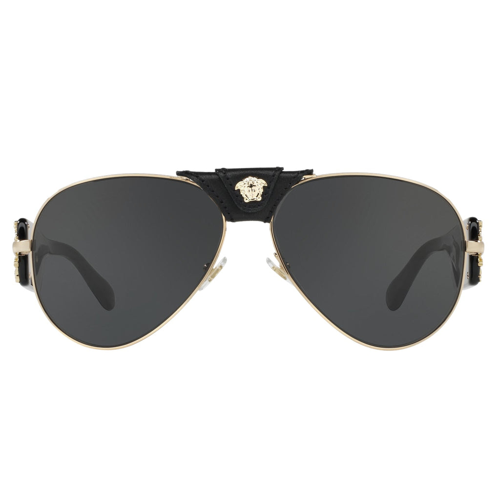 Sunglasses - Versace 0VE2150Q 100287 62 (VER1) Men's Gold Sunglasses