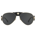 Sunglasses - Versace 0VE2150Q 100287 62 (VER1) Men's Gold Sunglasses