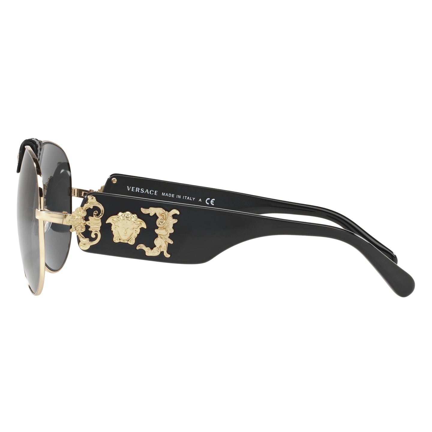 Sunglasses - Versace 0VE2150Q 100287 62 (VER1) Men's Gold Sunglasses