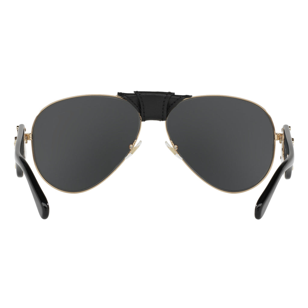 Sunglasses - Versace 0VE2150Q 100287 62 (VER1) Men's Gold Sunglasses