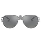 Sunglasses - Versace 0VE2225 10016G 60 (VER4) Men's Gunmetal Sunglasses