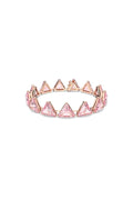 Swarovski Ortyx Pink Triangle Bracelet