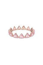 Swarovski Ortyx Pink Triangle Bracelet