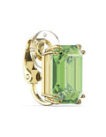 Swarovski Women's Millenia Gold Plated Green Clip Earring