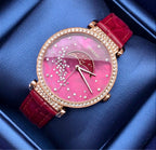 Swarovski Watch Passage Moon Phase Red