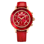 Swarovski Octea Lux Chrono Ladies Red Watch